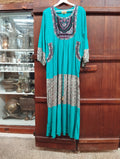 Indian cotton dress,medium sleeves