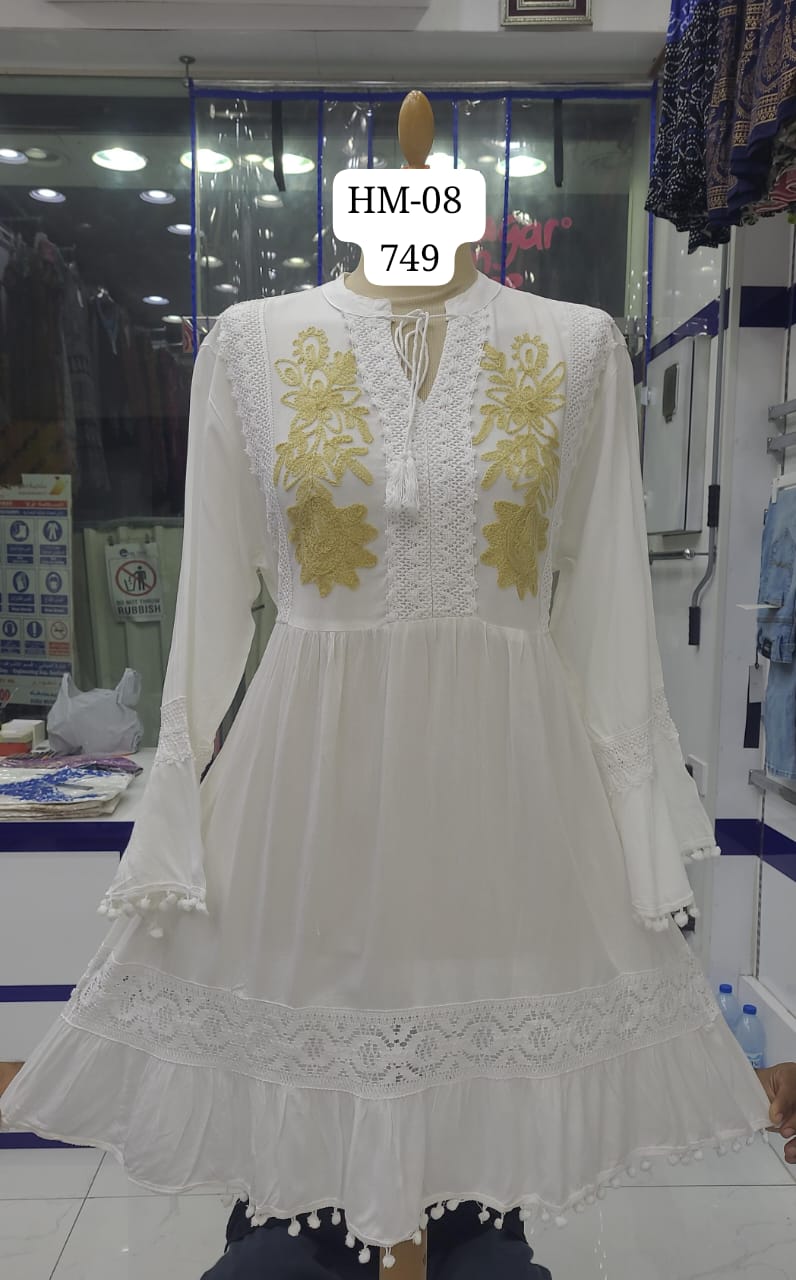 Indian cotton Long sleeves Tops
